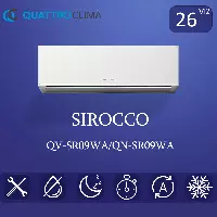 QUATTROCLIMA QV-SR09WA/QN-SR09WA